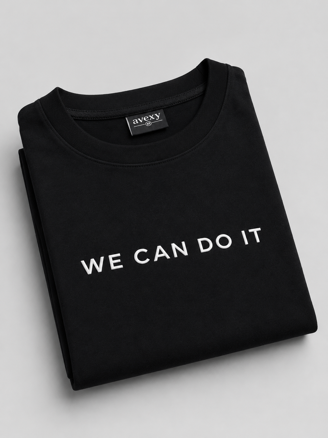 BLACK OVER SIZE T SHIRT